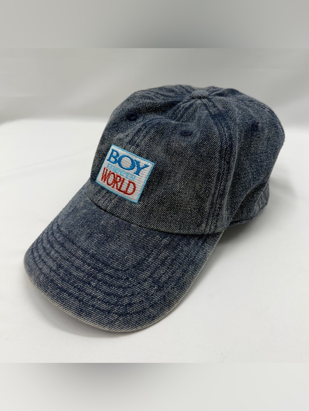 Boy Meets World Rare Vintage Denim Hat TV Promo Item from 1990s ABC Studios